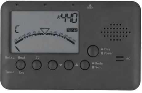 Badafaci Stimmgerät für Blasinstrumente, Tragbares Elektronisches Metronom für Saxophon, Flöte, Klarinette