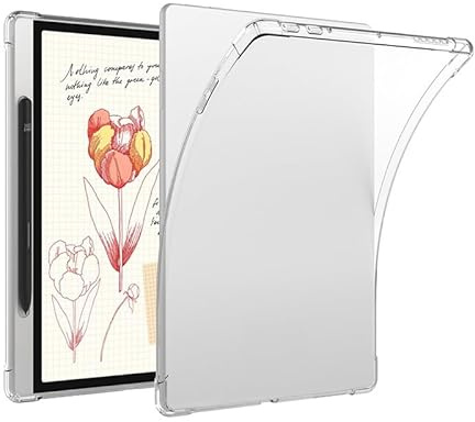 Clear TPU Cover Case for XPPen Magic Note Pad 10.95, Slim Transparent Protective Sleeve Shockproof Thickened Corners Full Protection Soft Skin Cover Drawing Tablet Accessories
