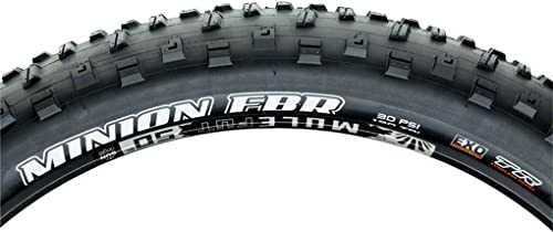 Maxxis Unisex – Erwachsene Minion FBR Fatbike faltbar Reife, schwarz, 1size
