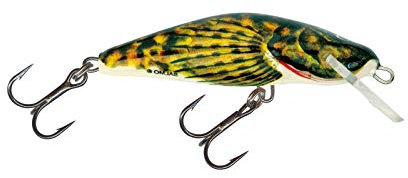 Salmo Bullhead Wobbler, Farben:Bullhead, Länge/Gewicht/Laufverhalten/Tauchtiefe:6cm / 6g / schwimmend / 1.0-1.5m