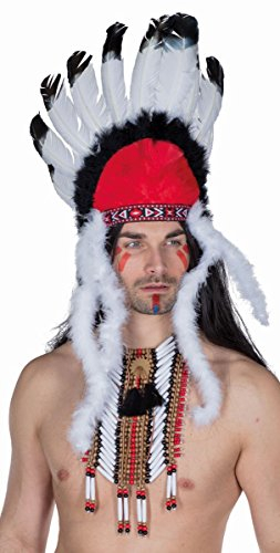 Kette Indianer Brustschmuck Indianerschmuck Accessoire Karneval
