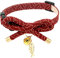 PetSoKoo Niedliches Katzenhalsband mit Fliege und Glöckchen. Japanische stilvolle Schleife und Fischanhänger. Sicherheitsverschluss, weich, leicht, für Mädchen, Jungen, männlich, weiblich, Katzen,