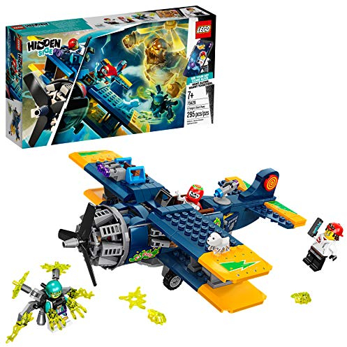 LEGO Hidden Side, L'avion de voltige d'El Fuego, Appli AR Games, Set de jeu de réalité augmentée multijoueur interactif pour iPhone/Android, 108 pièces, 70429