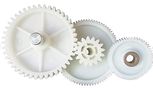 Generic Meat Grinder Plastic Gears, 3Pcs Spare Parts for Household Electric Meat Grinders