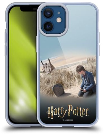Head Case Designs Offiziell Offizielle Harry Potter Dobbys Grab Deathly Hallows XXX Soft Gel Handyhülle Hülle kompatibel mit Apple iPhone 12 Mini