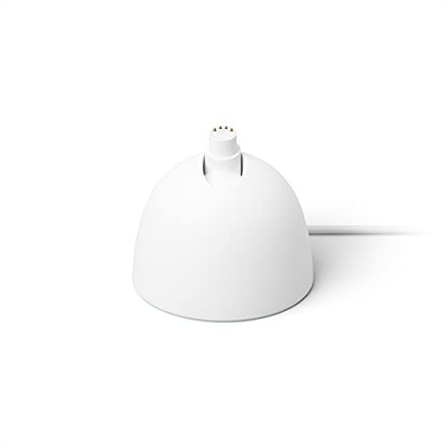 Google Nest CAM Stand - Soporte de Mesa con Cable para cámara Nest (batería) Solamente, Nieve