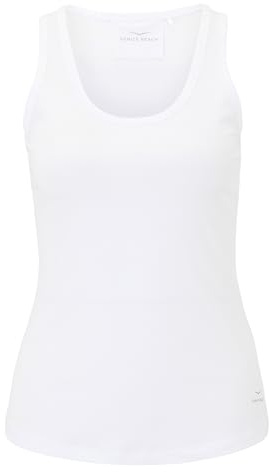 Venice Beach Sport-Top mit körpernaher Schnittform und schmalen Trägern Brenda M, White