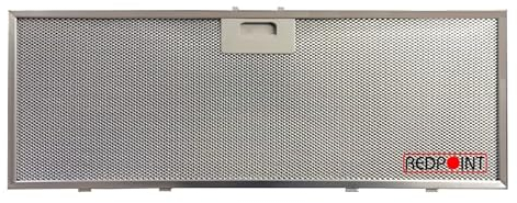 REDPOINT® FILTRO ALLUMINIO per CAPPE ELICA BOX - IN mm.560 x 200 x 9