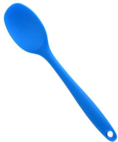 Luxshiny cuchara de silicona cocinando cuchara espátulas de silicona Cucharón de sopa utensilios de cocina cuchara para servir comida cuchara sopera manejar cucharada niño