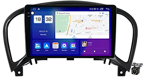 Android 12 Autoradio Stereo Per Nissan Juke YF15 2010-2014 Supporto 4G Wifi Schermo 2K Radio Bluetooth Navigazione GPS Diviso Controllo Del Volante Carplay/Android Auto,M6 pro plus/8+256g/9.5