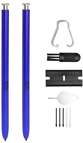 2 Stylus Stifte für Galaxy Note 10 Plus Smartphone, Ersatz Stylus Touch S Pen Set mit Ersatzspitzen, Hochempfindlicher Präzisions-Touchscreen-Stift mit Kapazitiver