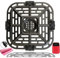 HEISENLIN 2QT Square Air Fryer Grill Crisper Plate Tray for Instants Vortex Mini Air Fryer Oven, Upgraded Nonstick Air Fryer Grill Pan Tray Grate Grid for Instants 2QT Air Fryer, Dishwasher Safe