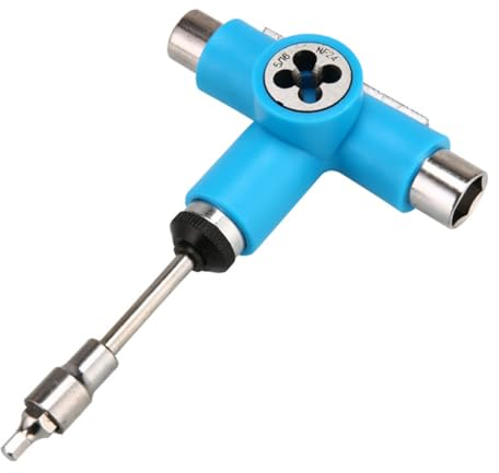 BUTIFULSIC Universalwerkzeug T-Werkzeug skatetool Skate Tool Skateboard Einstellwerkzeug für Rollschuhe anpassen Demontagehülse Multitools Werkzeug