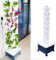 MTSYXYM Vegetable Hydroponic Growing System,Growing System Aeroponics Growing Kit,erdloser Anbau, Garten-Aeroponik-Wachstumsset,mit Hydratisierungspumpe, Adapter,Netztöpfen. (Size : 8th Floor)