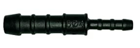 1, 2, 3, 5 oder 10 Schlauchverbinder 8 mm auf 4 mm gerade reduziert PA GF30 schwarz (5)