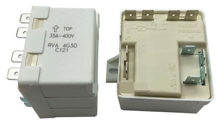 Strumenti compatibili con 1 pz Accessori per frigorifero per macchina del ghiaccio 35A-400V RVA4G3D 3P 220V relè di avviamento del compressore