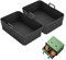 GVSS 2 Pieces Silicone Air Fryer Mould 21.5 cm x 14.5 cm x 7 cm Compatible with Ninja Foodi AF300EU AF400EU for Dual Air Fryer for Cosori, for Tefal, for Philips