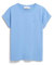ARMEDANGELS Damen T-Shirt aus Bio-Baumwolle IDAARA T-Shirt Loose Fit Silky Blue