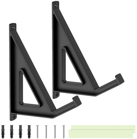 Manolyee Keyboard Holder Wall Mount | Wall Laptop Shelf Keyboard Storage,Computer Stand Bracket Versatile Electronics Bedside Storage for Frames Pictures Art Routers Paintings