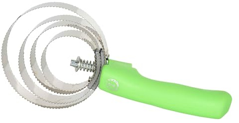 Imperial Riding Metall-Federstriegel IRH, robuster Federstriegel aus Metall zur Entfernung von losem Haar und grobem Schmutz, effektive Fellreinigung & stylischer Stall-Look, Neon Grün