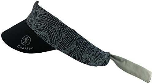 Chaskee Visor Snap Cap Maze mit Neoprenschild, Grau