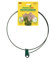 flowerfix 2er Set Pflanzenhalter Staudenhalter | individuell verstellbar | robust und witterungsbeständig | perfekt für Stauden, Sträucher, Blumen und Gräser | M von Ø25-45cm |