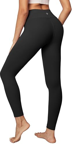 IUGA Sport Leggings Damen High Waist, Tummy Control, Sporthose Damen Blickdichte Leggings Yogahose mit Taschen