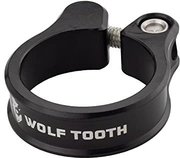 Wolf Tooth | Seatpost Clamp 38.6mm | Black | Customisable Bike Accessories and Components Precision Engineered