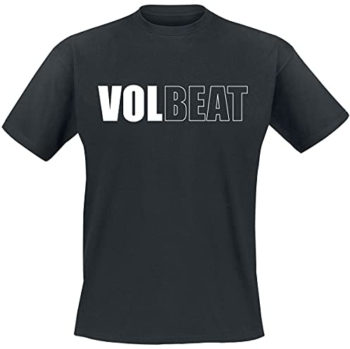 Volbeat Logo Männer T-Shirt schwarz L 100% Baumwolle Band-Merch, Bands, Nachhaltigkeit