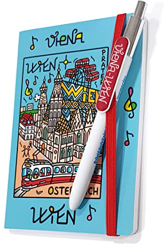 Notizbuch mit Kugelschreiber, Modell: SANKT STEFAN DOM WIEN