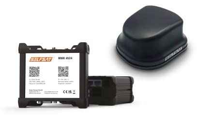 SELFSAT MWR 4524 (4G / LTE & WLAN Internet Router bis 150 Mbps inkl. 4G / 5G Ready Dachantenne)