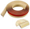 Carpet Edge Strip Self Adhesive Floor Transition Strips PVC Door Threshold Strips Carpet Door Strips Edging Strip for Carpet Threshold Transition Height below 5mm (3m, Maple Wood Grain)