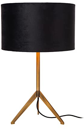LUCIDE TONDO - Tischlampe - Ø 30 cm - 1xE27 - Mattes Gold/Messing
