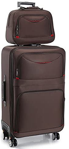 GOTYKE Laptoptasche mit Rädern, Executive Laptop-Spinner für bis zu Laptops, Roll-Laptoptasche mit Tragetasche, ideale Kabinentasche (Farbe: D, Größe: 40 x 22 x 67 cm)