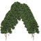 Tiuimk Pack of 20 Dark Green Plastic Model Trees for N Scale Train Layout