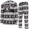 FOCO NFL Winter Xmas Pyjama Schlafanzug Las Vegas Raiders - M