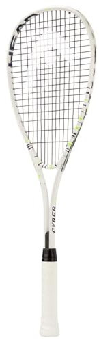 HEAD Cyber Edge Squashschläger, white/black