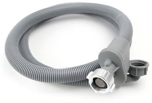Aquastop Zulaufschlauch für Waschmaschine und Geschirrspüler, 1,5m, 3/4 Zoll Anschluss, PVC (A)