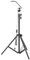Lampada da campeggio telescopica, illuminazione regolabile a 84 LED, lampada da lavoro esterna con treppiede, ingresso 5 V, 1,5 A, USB, adatta per notturna e barbecue