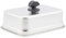 Milageto Dôme de Fonte de Fromage en Acier Inoxydable, Couvercle de Cuisson, Cloche Culinaire Professionnelle, Accessoire pour Plaque de Cuisson, Idéal Barbecue, Restaurants et Maison, 32cmx23cmx10cm
