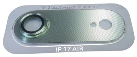 fonefunshop Rear Camera Glass Protector Compatible With iPhone 17 Air Green