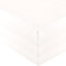 aqua-textil Royal Spannbettlaken Boxspringbett Wasserbett 140x200-160x220 cm Schnee weiß 210g/qm Jersey Mako Baumwolle Elasthan Spannbetttuch
