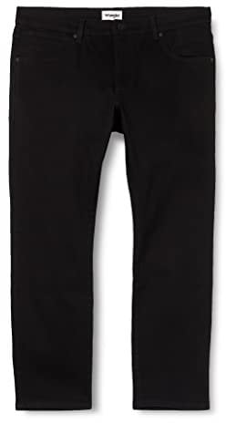 Wrangler Herren Slim Jeans Larston Black Valley, Black Valley 19a, 31W / 30L