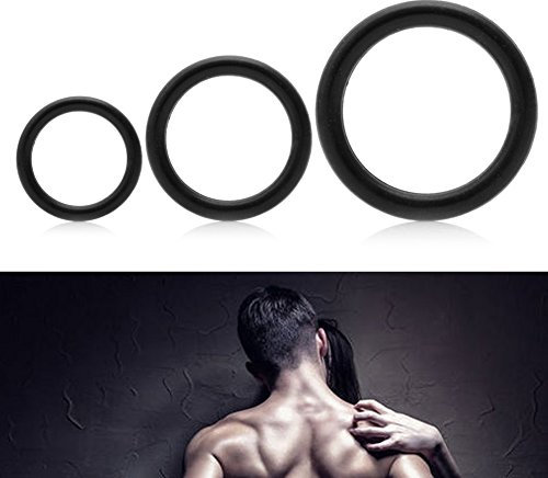 3 Pcs O-Form Cock Ring Silikon Penis Erektion Enhancer Verlängern Anti Vorzeitige Ejakulation Zeit Verzögerung Penis Ring Männlichen sex Spielzeug
