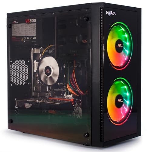 Veno Scorp Budget Gaming PC Intel Core i3-8GB RAM - 500GB HDD – GT 710 2GB NOVA ARGB Gaming Case - WINDOWS 10