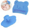 Baby Badebürste, FainFun Milchschorf Baby Entfernen Bürste,Weiche Borsten, 2PCS Kopfhaut Massagebürste Baby, Haarkamm für Baby Geeignet für Neugeborene, Baby.