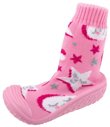 Chicco Pantofola Morbidotti per casa e asilo, Bambino e ragazzo/Bambina e ragazza, Rosa, 21, Designed in Italy