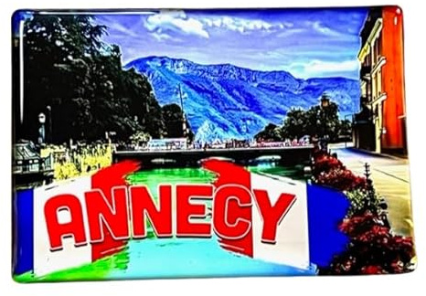 Frankreich Magnet Annecy Frankreich Annecy Kühlschrankmagnet Annecy Souvenir Lac d'Annecy Annecy Geschenkartikel