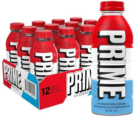Prime Hydration Drink Ice Pop 12x500ml