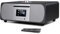 LEMEGA M5P Impianto Stereo Casa HiFi Compatto con Lettore CD Stereo,Radio Internet DAB,Radio FM,Trasmissione Bluetooth,Spotify,Lettore USB,AUX-in,Display LED e Pulsante Grande,Telecomando,Rovere nero